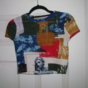 Urban Outfitters colorblocked tee